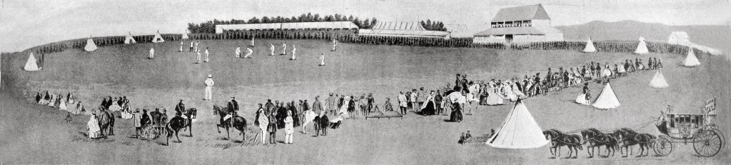 Hagley Oval in its early days